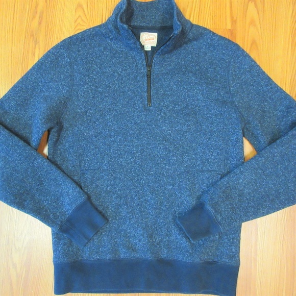 J.CREW Other - J.CREW Mens POLYESTER KNIT 1/4 ZIP